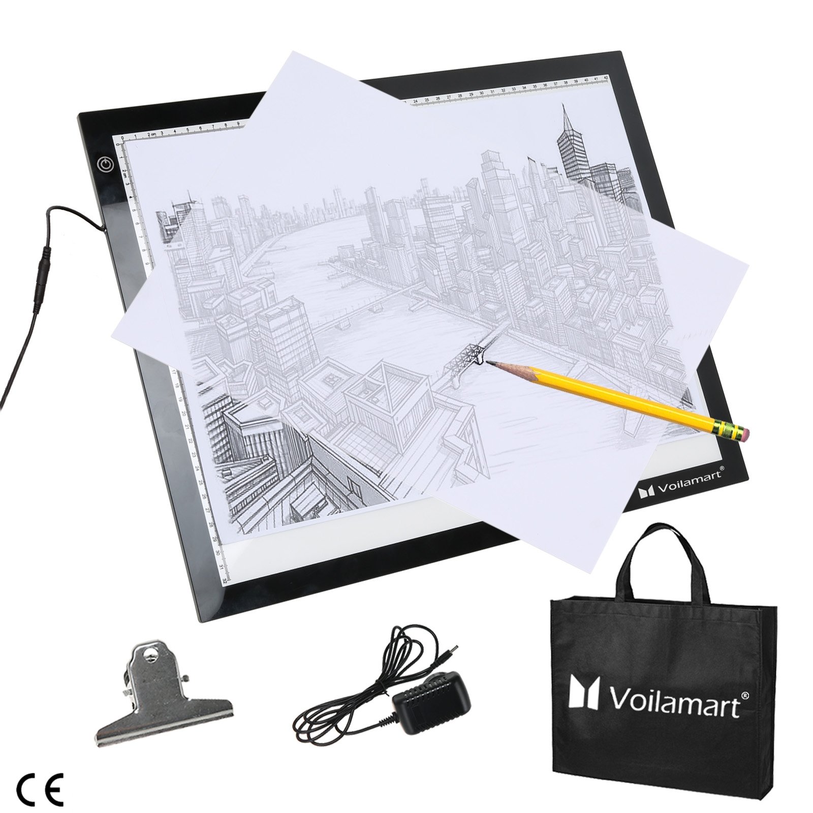 Voilamrt A4 LED Tracing Pad Tracing Board Light Box Light Pad