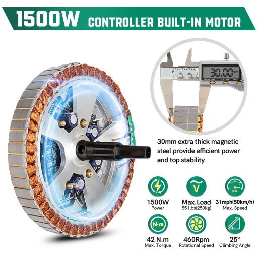 Voilamart 48V 1500W Electric Bicycle Built-in Controller