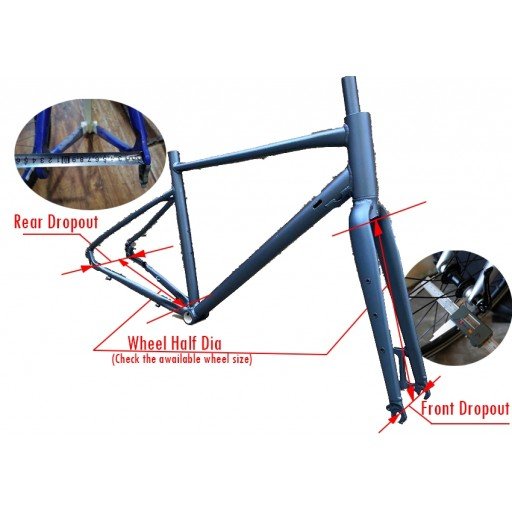 VoilamartQA How to choose a hub motor wheel ebike conversion kit for your bike - The size you should check befor purchasing