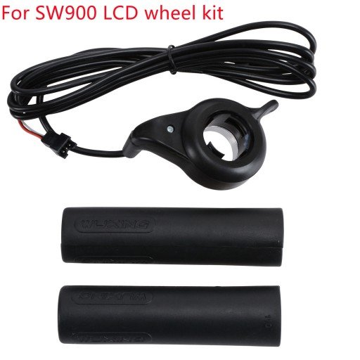 Voilamart 48V Electric Bicycle Thumb Handle Throttle Bar Kit E-Bike Conversion
