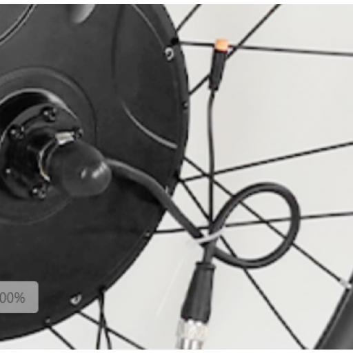 Voilamart Controller-intergrated Hub Motor Waterproof 2 in 1 Control Cable (The cable comes out from the Hub Motor)