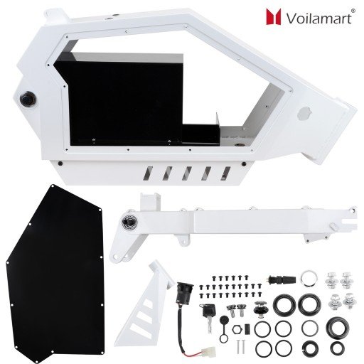 Voilamart Electric Bicycle Frame Kit Stealth Bomber EBike Conversion Kit 3000w to 5000w