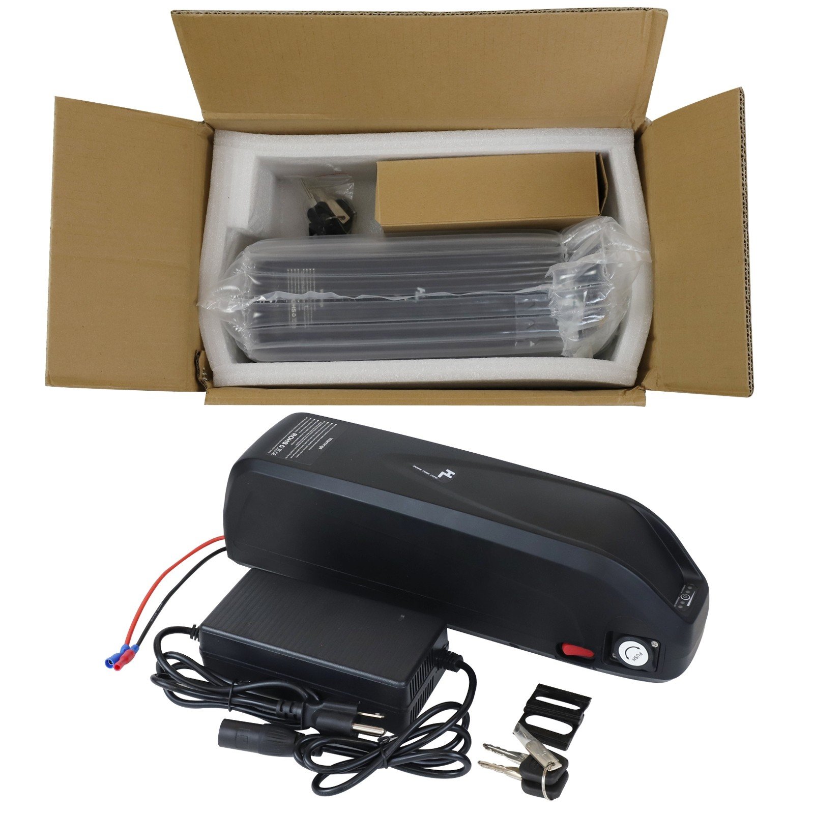 48V 13Ah Lithium ion Ebike Battery For 1000W 1500W Electric Bicycle