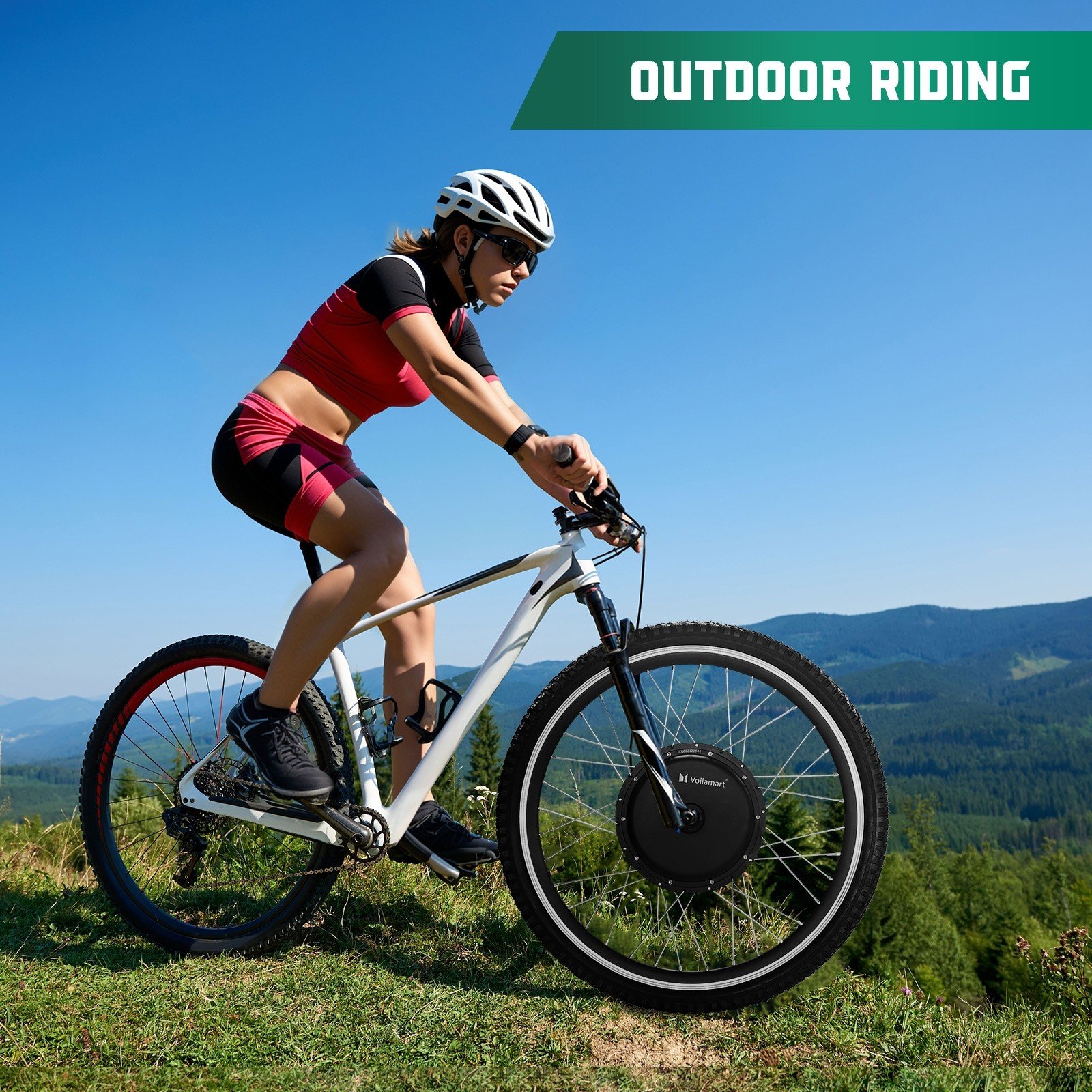 electric bicycle with suspension Cyrusher Trax 2.0