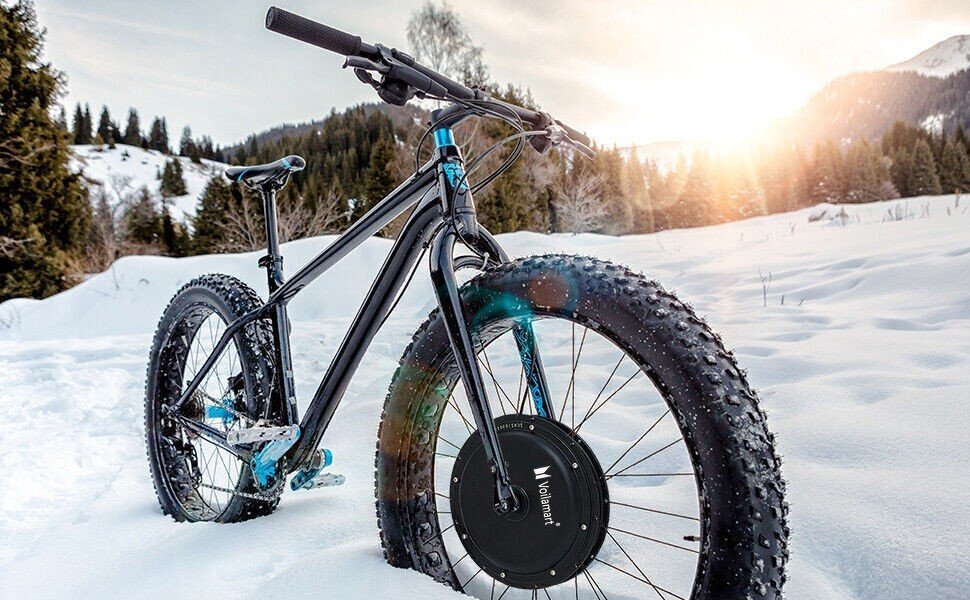 fat tire electric bicycle kit 750W Bike Rear Hub Motor making it a practical choice for daily commutes or adventurous rides Gocio Ebike 750W Peak, 26"x4"