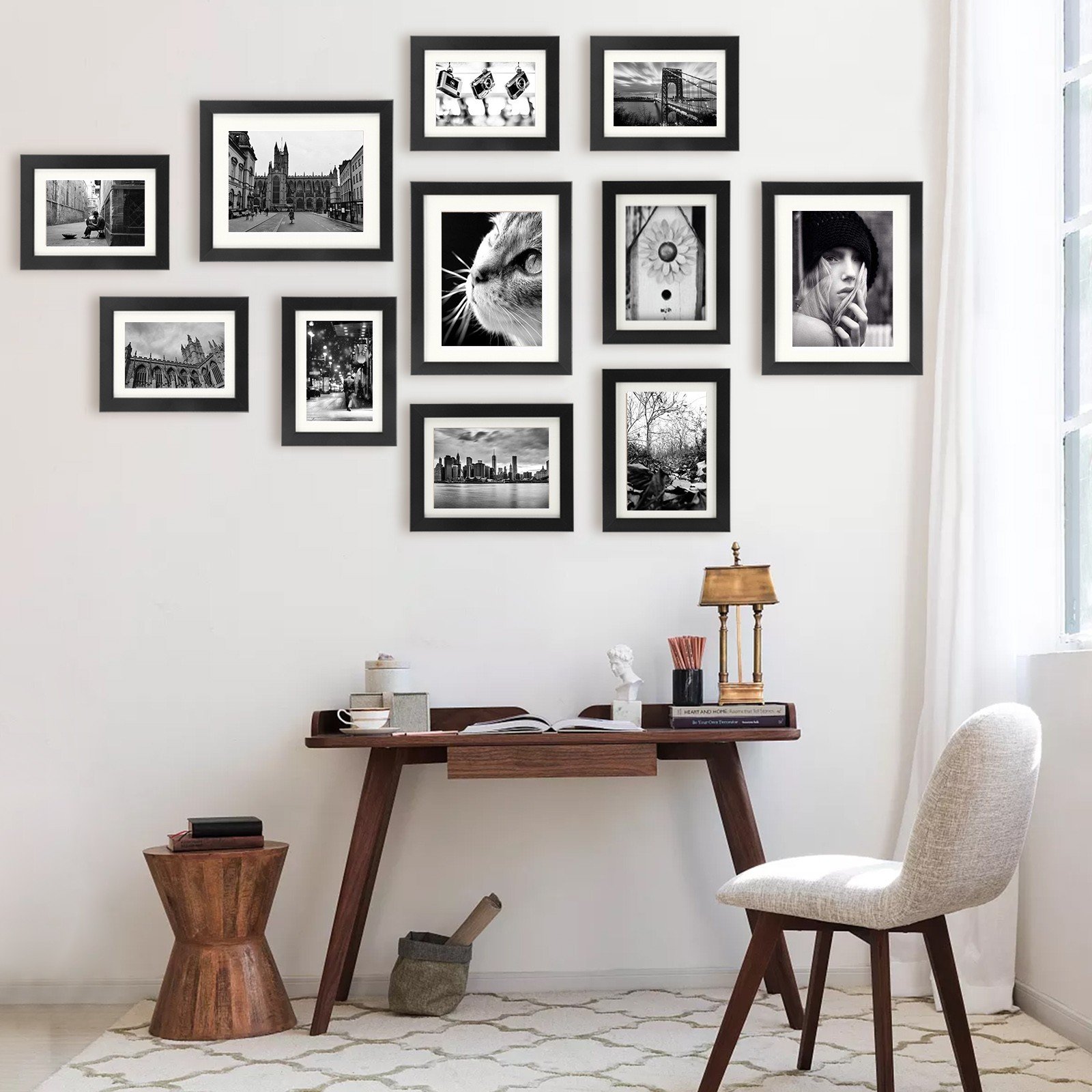 Gallery Wall Frames With Template