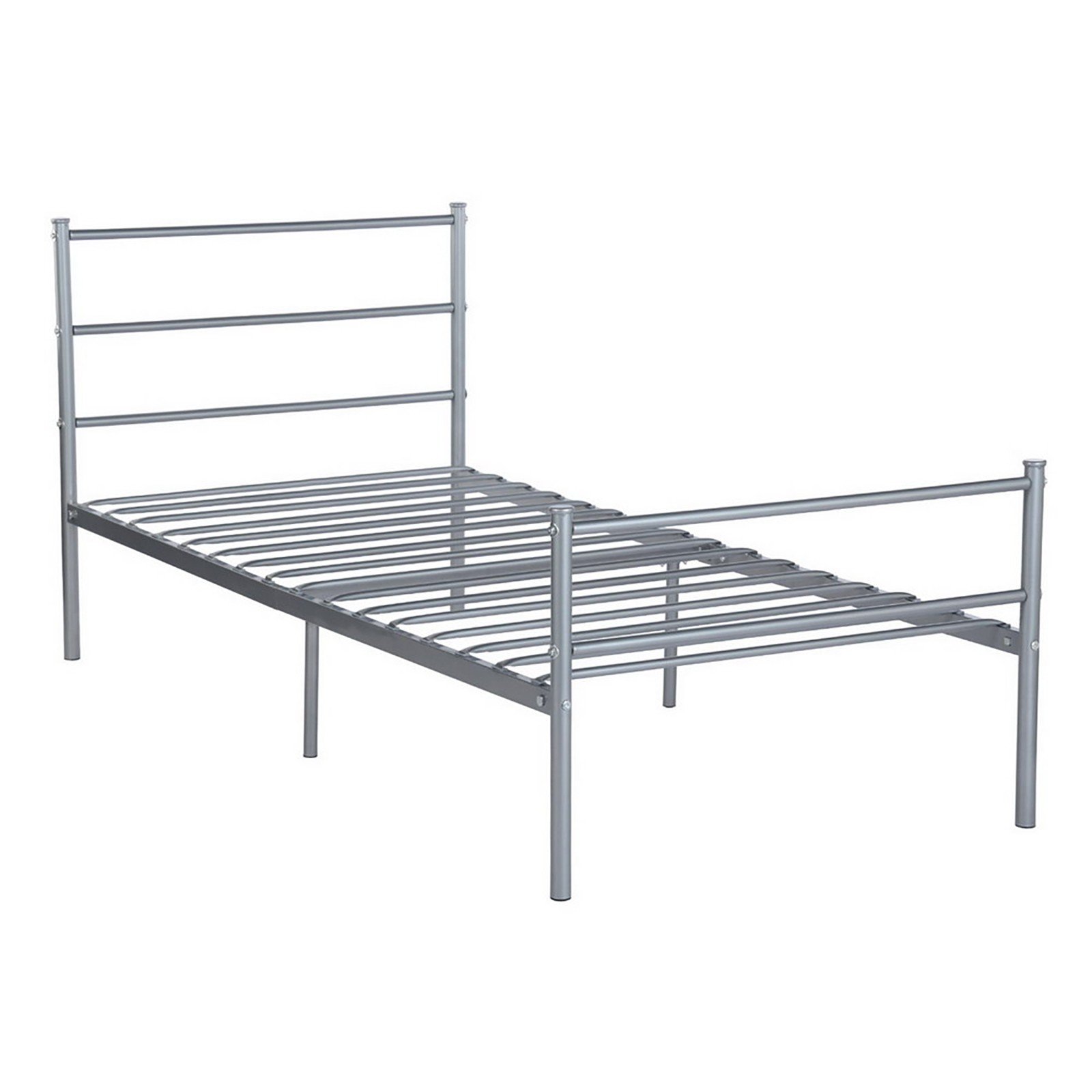 Voilamart Metal Bed Frame Twin Size 6, Twin Size Metal Bed Frame