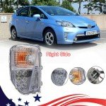 DRL LED Fog Lamp Signal Lights Right Side for Toyota Prius 2012-2015