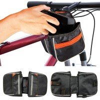 Bicycle Mountain Bike Cycling Sport Frame Pannier Front Tube Double Bag Pouch