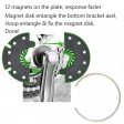 20 X 4.0 IN  36 Volt 750 Watt Front 135MM Hub Motor Wheel Kit