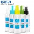 Refreshing Hand Sanitizer Gel to Instant Skin Cleansing, Portable Hand Soap Gel Soft and Non-irritating Hand Sanitizer Gel (2.03 oz, 60ML) 5PCS 