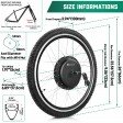 Voilamart 48V 1000W Front Electric Bike Conversion kit Ebike Hub Motor Bicycle E bike 26" \w SW900 LCD monitor