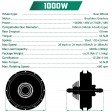 Voilamart 48V 1000W 26IN 135mm Rear Hub Motor Wheel \w 1.95 tire (return package, hub motor function is OK)