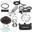 Voilamart 24IN Electric Bicycle 48V 1000W Rear 135MM Hub Motor Wheel Conversion Kit 1KW Turn Pedal Bike into Ebike for adults (Battery Not Included)