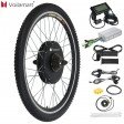 Voilamart 26" 48V 1500W Rear Wheel  Electric Bicycle Bike Motor Conversion Kit Hub LCD Meter