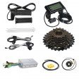 Voilamart 26" 48V 1500W Rear Wheel  Electric Bicycle Bike Motor Conversion Kit Hub LCD Meter