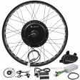 Voilamart 48V 1000W 26" Electric Bike Fat Tire Rear Wheel Bicycle Conversion Kit Hub Motor