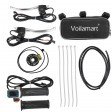 Voilamart Electric Bicycle Kit 26" Front Wheel 48V 1500W E-Bike Conversion Kit, Cycling Hub Motor with Intelligent Controller and PAS System for Road Bike(Without Battery)