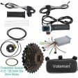 Voilamart 48V 1500W Ebike Conversion Kit 24IN Electric Bicycle Rear 135mm Motor Wheel for Turn Pedal Bike Into Ebike