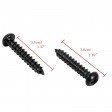 Voilamart 10" Door Pull Handle, Pack of 2 Gate Handle Solid Cast Iron for Gate Kitchen Furniture Cabinet Closet Drawer, Black