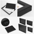Voilamart Picture Frames Set of 26, Multi Pack Photo Frame Set Wall Gallery Kit - Display Two 8x10 in, Five 5x7 in, Nineteen 4x6 in, with Wall Template and Hanging Hardware, Black