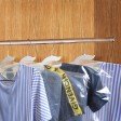 Voilamart 100 Pack Garment Bag Transparent 23.6" x 47.2" - Dustproof Polythene Hanging Clothes Suit Protector Dress Jacket Cover for Dry Cleaner, Home Storage, Travel, Wedding, Road Trip
