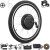 Voilamart 28IN (700C) Electric Bicycle Rear 135mm Hub Motor Wheel Conversion Kit 48V 2000W LCD Ebike Conversion Kit for Turn Pedal Bike into Ebike