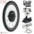Voilamart 26IN 36V 750W Electric Bike Front 100MM Hub Motor Wheel Ebike Conversion kit Turn Pedal Bike Trike Into Ebike