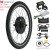 48V 1500W Electric Bike Conversion kit Ebike Hub Motor Bicycle E bike 26" Rear
