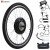 Voilamart 48V 1500W 26IN 9Speed Rear Cassette Hub Motor Wheel wuth LCD Meter Electric Bicycle Bike Conversion Kit 